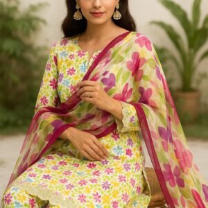Luxury Embroidered 3-Piece Lawn Suit
